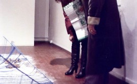 Studio Artefuoricentro, Roma - Angela Corti e l'artista Alba Savoi